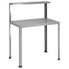 vidaXL Planttafel 60 x 50 x 104 cm Gegalvaniseerd staal zilver