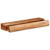 vidaXL Wandschappen 2 st 60x17x8 cm massief acaciahout