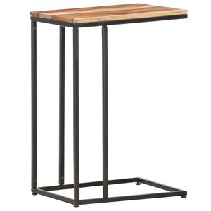 vidaXL Bijzettafel 35x45x65 cm massief hout