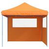 vidaXL Partytent Oranje 292 x 292 x 315 cm Oxford Stof