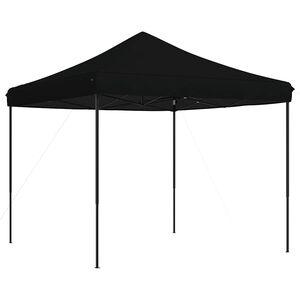 vidaXL Partytent inklapbaar pop-up 292x292x315 cm zwart