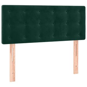 vidaXL Hoofdbord 90x5x78/88 cm fluweel donkergroen