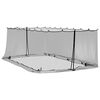 vidaXL Muggennet voor het prieel 220 mesh Zwart 6 x 3 x 2 m Polyester