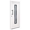vidaXL Voordeur 88x200 cm PVC wit