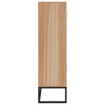 vidaXL Hoge kast 70x35x125 cm bewerkt hout
