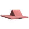 vidaXL Vouwbare Bankbed 140 x 67 x 15 cm Roze