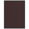 vidaXL Deurmat 90x120 cm bruin