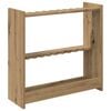 vidaXL Biljartkeu standaard Bewerkt hout 60 x 20 x 57 cm