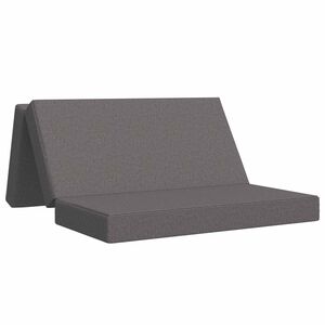 vidaXL Vouwbare Bankbed 140 x 67 x 45 cm Lichtgrijs