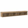 vidaXL Tv-meubelset 2 st Artisan Eiken Bewerkt hout