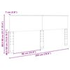 vidaXL Hoofdbord Sonoma Eiken 200 cm Bewerkt hout