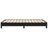 vidaXL Bedframe zonder matras 120x190 cm stof zwart