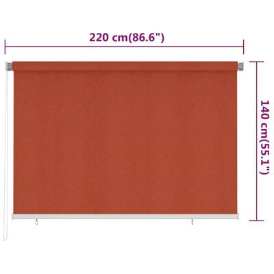 vidaXL Mozaïek Bistroset - Terracotta - Grijs en Oranje - Gepoedercoat Ijzeren Frame