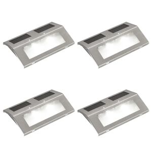 vidaXL Traplampen 4 st solar