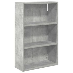 vidaXL Badkamer wandkast met plank Beton Grijs 40 x 16 x 62,5 cm