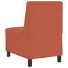 vidaXL Modulaire Bankeenheid Armlos Oranje 55 x 74 x 82 cm Katoen Stof
