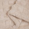 vidaXL Kleden 6 pcs Beige 150 x 130 cm Fleece