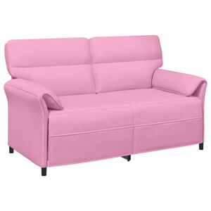 vidaXL Bank 100% polyester metalen frame MDF, Multiplex