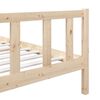 vidaXL Bedframe massief hout 90x200 cm