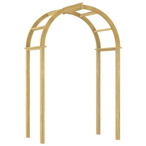 vidaXL Boog 141x97x243 cm ge&iuml;mpregneerd massief grenenhout