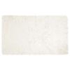 vidaXL Tapijt van imitatie TAFALLA Wit 100 x 200 cm Polyester