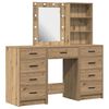 vidaXL Plafondtafel 3 st Bruin 40 x 41 x 135 cm Bewerkt hout