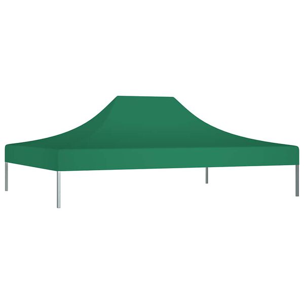 vidaXL Partytentdak 270 g/m&sup2; 4,5x3 m groen