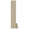 vidaXL Cd-kast 100x23x89,5 cm bewerkt hout sonoma eikenkleurig