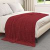 vidaXL Kleden 6 pcs Bordeaux Rood 200 x 150 cm Fleece