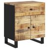 vidaXL Nachtkastjes 50x33x60 cm massief mangohout en bewerkt hout