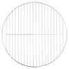 vidaXL Barbecuerooster rond &Oslash;40 cm 304 roestvrij staal