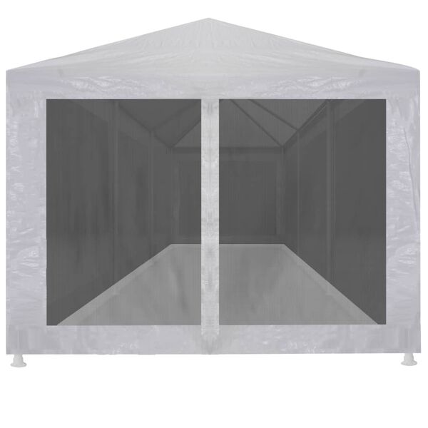 vidaXL Partytent met 8 mesh zijwanden 9x3 m