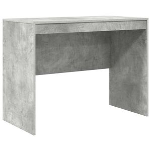 vidaXL Bureau Beton Grijs 100 x 50 x 76 cm