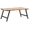 vidaXL Eettafel 180x90x76 cm massief mangohout