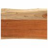 vidaXL Tafelblad rechthoekig natuurlijke rand 50x40x3,8 cm acaciahout