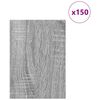 vidaXL Decorpanelen 150 pcs Grijs Sonoma 21 x 30 x 0,27 cm