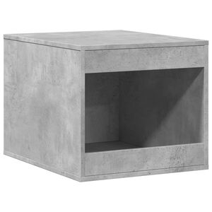 vidaXL Kattenbakkast 47x59x42 cm bewerkt hout betongrijs