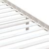 vidaXL Bedframe massief hout wit 90x190 cm