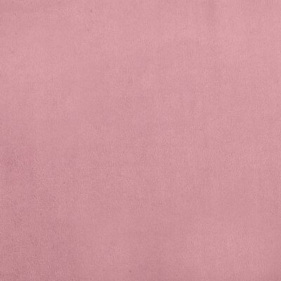 vidaXL Hondenmand 60x40x30 cm fluweel roze