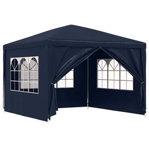 vidaXL Partytent 3x3 m blauw