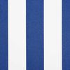 vidaXL Handmatige Luifelhouder met LED's Blauw en Wit 2,5 x 2 m