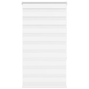 vidaXL Zebra Blind 70x150 cm stofbreedte 65,9 cm polyester wit