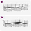 vidaXL Sofa-Sets 8 pcs Naturel Massief Acaciahout