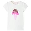 Kindershirt 104 ecru