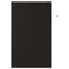 vidaXL Jaloezie Donkerbruin 155 x 250 cm 35 mm Massief Paulowniahout