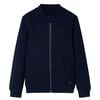 vidaXL Kindervest met rits 92 marineblauw