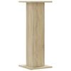 vidaXL Speakerstandaards 2 st 30x30x80 cm bewerkt hout sonoma eiken