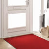 vidaXL Deurmat Anders Rood en Zwart 120 x 300 cm Polyamide en PVC