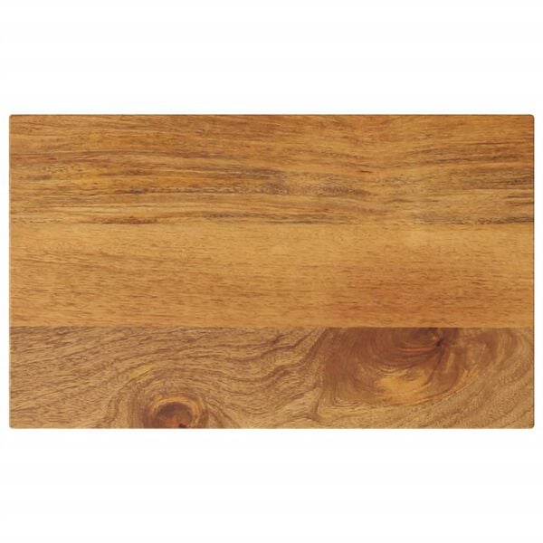 vidaXL Tafelblad rechthoekig 60x40x2,5 cm massief mangohout