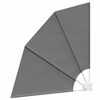vidaXL Balkon Privacy Scherm 115 x 115 cm Polyester Lichtgrijs